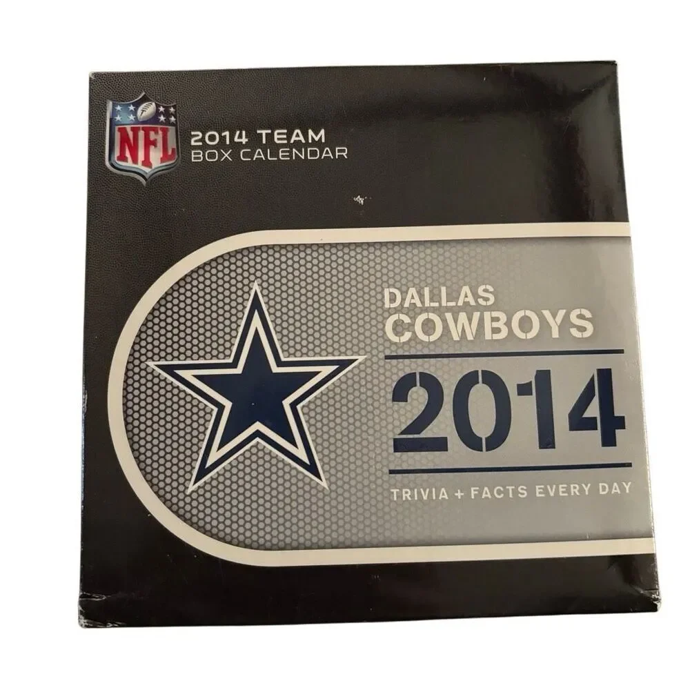 Dallas Cowboys 2014 Team Calendar *New*